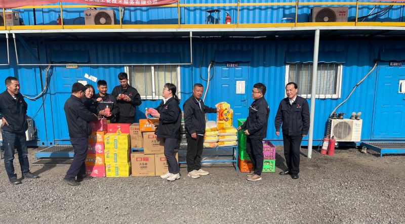 施工現(xiàn)場調(diào)研、慰問